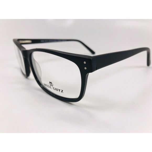 New Wide Guyz Matte Black UNTOUCHABLE Eyeglass 60mm for The Stylish Large Man - Picture 4 of 11